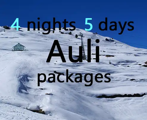 4 nights 5 days auli packages