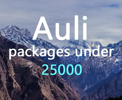 Auli packages under 25000