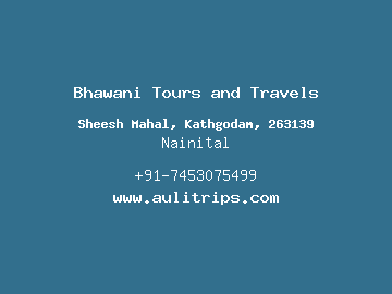 Bhawani Tours and Travels, Nainital