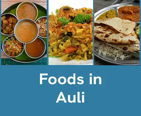 foods in Auli