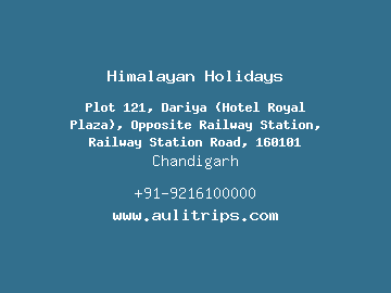 Himalayan Holidays, Chandigarh