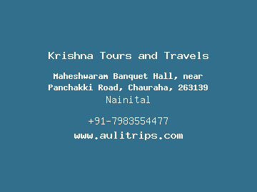 Krishna Tours and Travels, Nainital