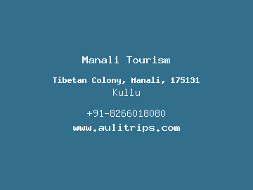 Manali Tourism, Kullu