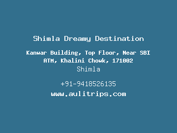 Shimla Dreamy Destination, Shimla
