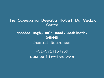 The Sleeping Beauty Hotel By Vedix Yatra, Chamoli Gopeshwar